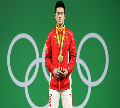 石智勇1公斤險勝摘金 男子舉重69公斤中國4連冠
