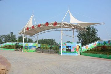 聊城動物園景觀提升工程即將完工 預計清明期間迎客