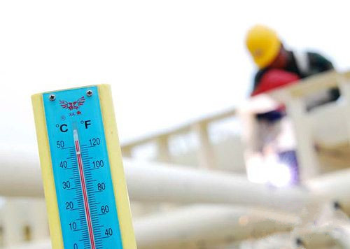 氣溫超過35℃ 不得安排露天作業(yè)加班