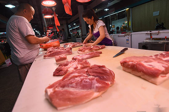 農(nóng)業(yè)部：今年全年豬肉價格大幅上漲可能性不大