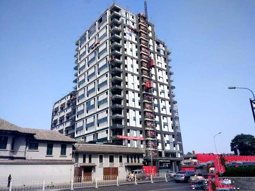正在建設(shè)中的樓房。<a target='_blank'  >中新網(wǎng)</a>記者 李金磊 攝
