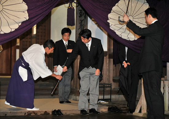 安倍晉三連續(xù)5年向靖國神社“獻祭”