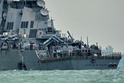 意外頻發(fā)全球行動暫停，美軍艦為何成了“碰碰船”？