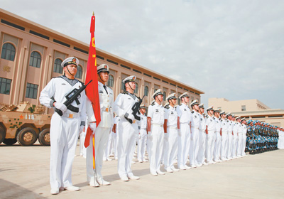 我國(guó)首個(gè)海外保障基地建成投用
