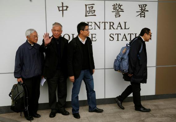“占中”發(fā)起人涉罪法庭答辯 戴耀廷聲稱不會認罪