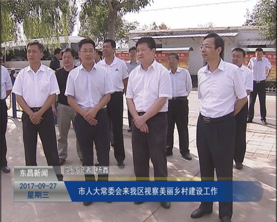 市人大常委會(huì)來(lái)我區(qū)視察美麗鄉(xiāng)村建設(shè)情況