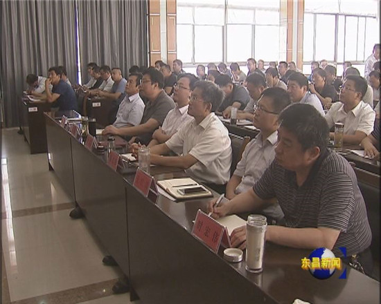 我區(qū)組織收看全省第二輪第一書記工作總結(jié) 暨第三輪工作推進電視會議