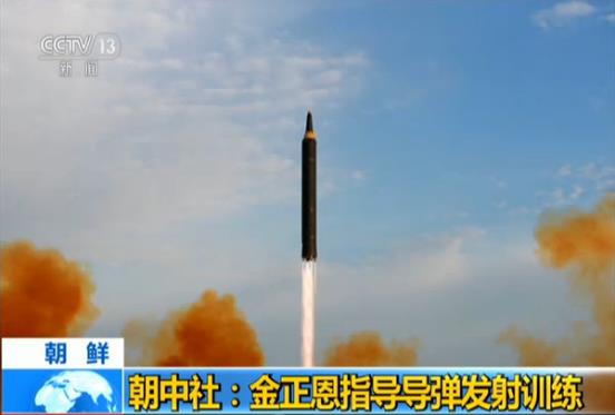 朝公開15日試射視頻:首次從移動(dòng)發(fā)射臺(tái)直接發(fā)射