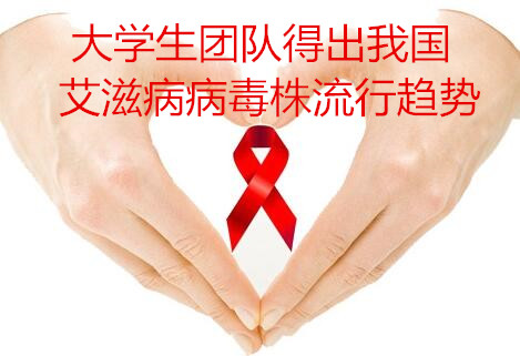 大學生團隊得出我國艾滋病病毒株流行趨勢