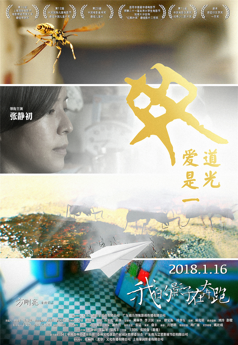 《我的影子在奔跑》海報脈脈母愛溫暖寒冬