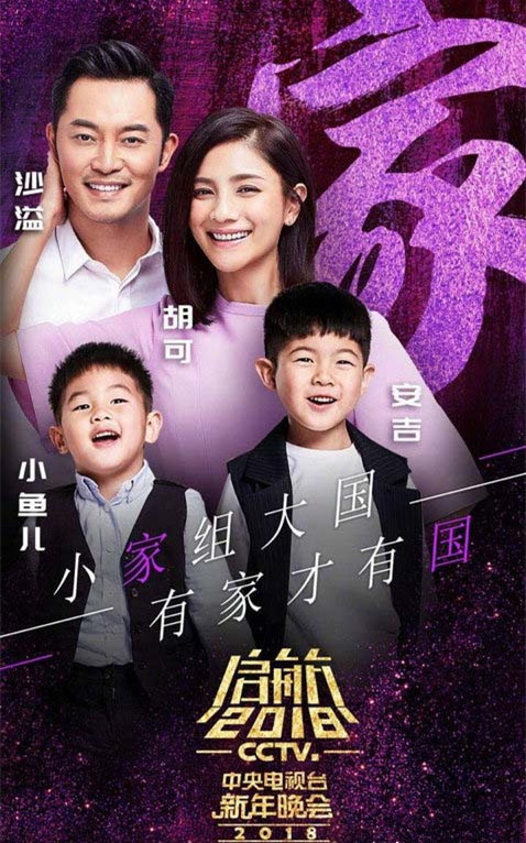 青年偶像齊聚央視新年晚會(huì) 詮釋“國(guó)”“家”“情”“美”