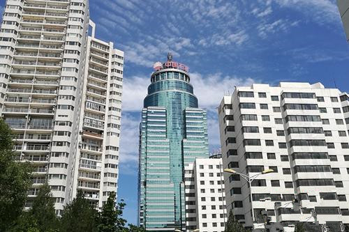 資料圖：北京市亞運(yùn)村北辰附近某小區(qū)樓外景。<a target='_blank'  >中新網(wǎng)</a> 程春雨 攝