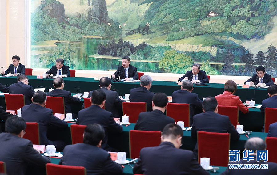 習(xí)近平：多黨合作要有新氣象 思想共識要有新提高