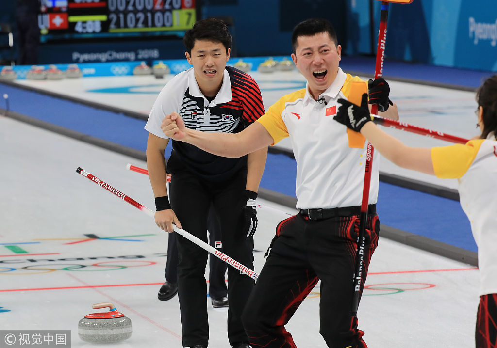一分險勝韓國！中國冰壺混雙迎首勝