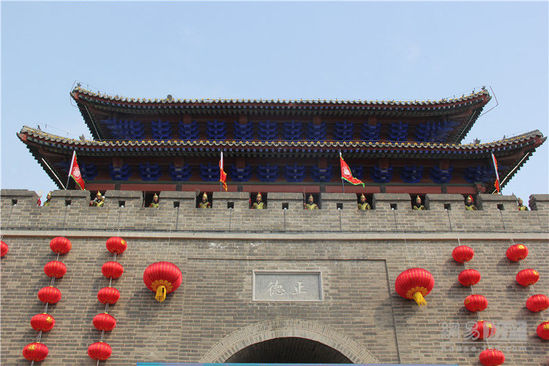 春節(jié)期間聊城水上古城景區(qū)四大街實行分時段禁行