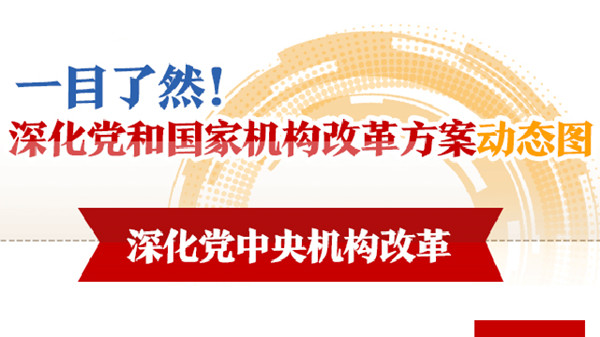 黨和國(guó)家機(jī)構(gòu)改革方案|一目了然版