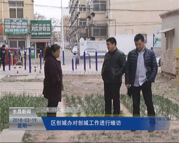 區(qū)創(chuàng)城辦對(duì)創(chuàng)城工作進(jìn)行暗訪