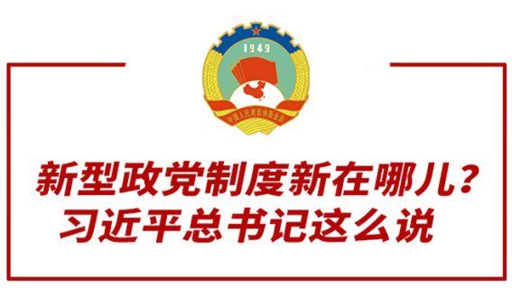 新型政黨制度新在哪兒？習(xí)近平總書記這么說(shuō)