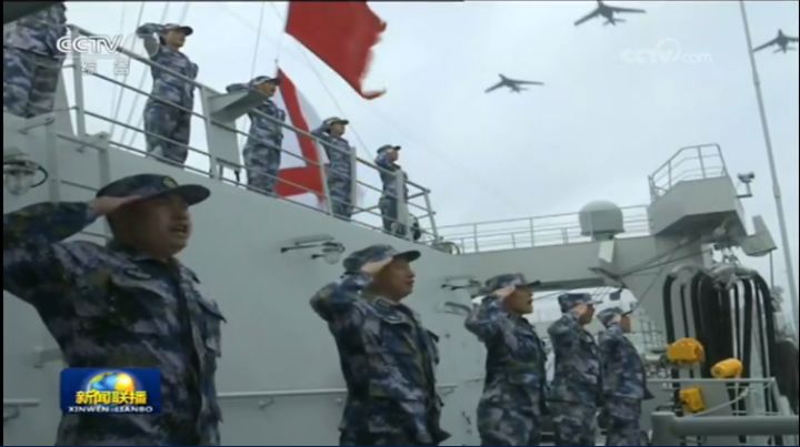 背景特殊！這次南海閱兵有三大關(guān)鍵詞