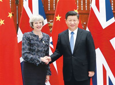 習(xí)近平應(yīng)約同英國首相特雷莎·梅通電話