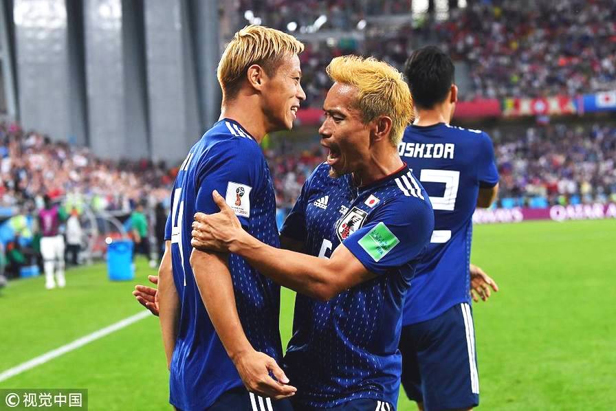 世界杯-日本2-2頑強扳平塞內(nèi)加爾 本田圭佑替補建功