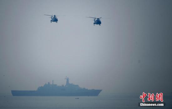 國際軍事比賽-2018”海上登陸賽拉開帷幕