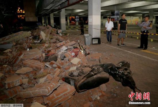 印尼龍目島強(qiáng)震致82人死 主要城市馬塔蘭受創(chuàng)嚴(yán)重