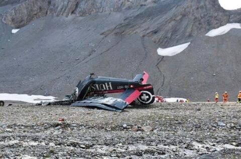 瑞士一架觀光飛機(jī)墜毀 ２０人死亡