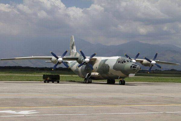 資料圖片：委內(nèi)瑞拉空軍裝備的運(yùn)-8運(yùn)輸機(jī)。（圖片來源于網(wǎng)絡(luò)）