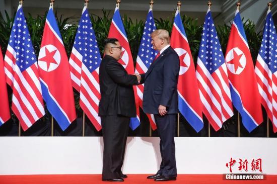 特朗普感謝朝鮮歸還美軍遺骸 稱期待再會金正恩
