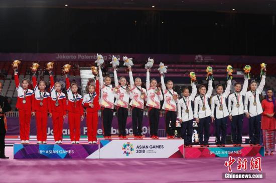 中國體操女團(tuán)亞運(yùn)12連冠 新帥喬良：目標(biāo)還是向東京