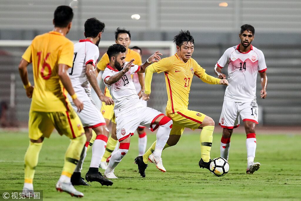 熱身賽-國足客場0-0悶平巴林 連續(xù)兩場不勝武磊兩中框