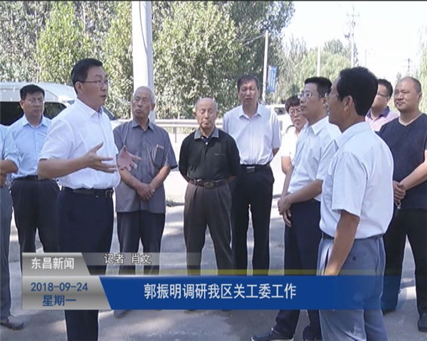 郭振明調(diào)研我區(qū)關(guān)工委工作
