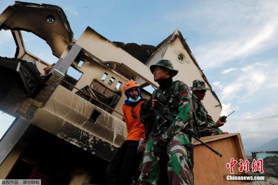 印尼地震海嘯災(zāi)區(qū)恐有多達(dá)5000人失蹤 搜救11日結(jié)束