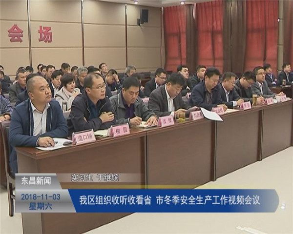 我區(qū)組織收聽收看省、市冬季安全生產(chǎn)工作視頻會(huì)議