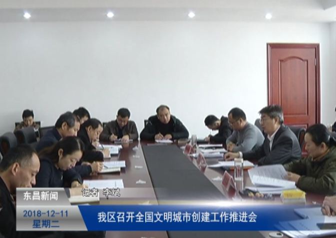 我區(qū)召開全國文明城市創(chuàng)建工作推進會