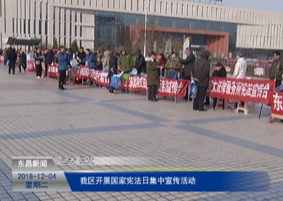 我區(qū)開展國家憲法日集中宣傳活動