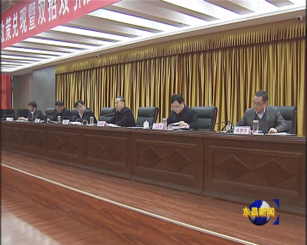 全區(qū)民營經(jīng)濟政策兌現(xiàn)暨雙招雙引推進工作會議召開 劉培國出席會議并講話