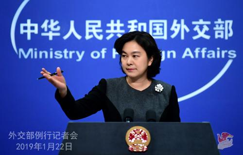 外交部回應(yīng)孟晚舟事件：敦促加方立即釋放孟晚舟