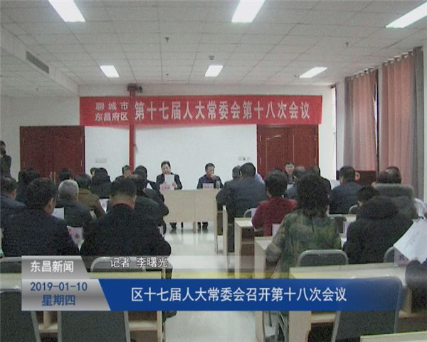 區(qū)十七屆人大常委會召開第十八次會議