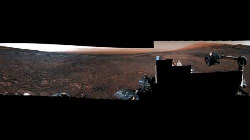 火星長這樣？“好奇”號火星車拍攝火星全景