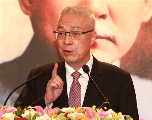 吳敦義:6月決定2020人選 對征召韓國瑜態(tài)度完全開放