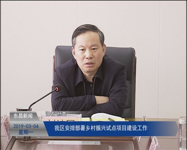 我區(qū)安排部署鄉(xiāng)村振興試點項目建設(shè)工作