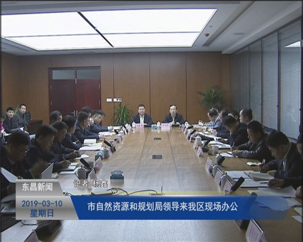 市自然資源和規(guī)劃局領導來我區(qū)現(xiàn)場辦公