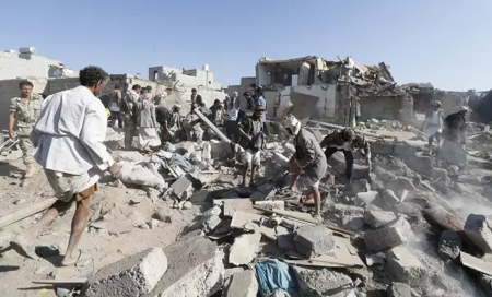 多國(guó)聯(lián)軍誤炸也門政府軍 造成至少8人死22人傷