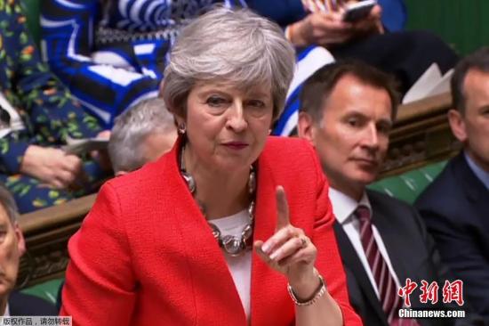 資料圖：英國首相特雷莎·梅。