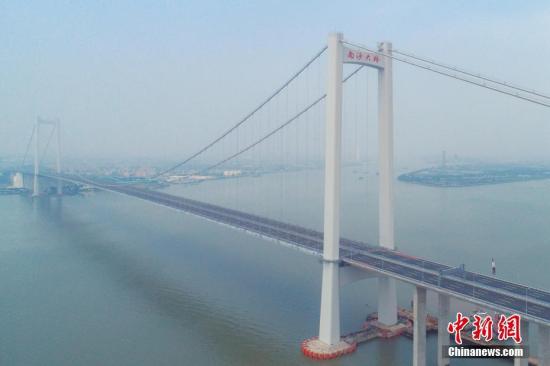 南沙大橋(虎門二橋項目)正式通車