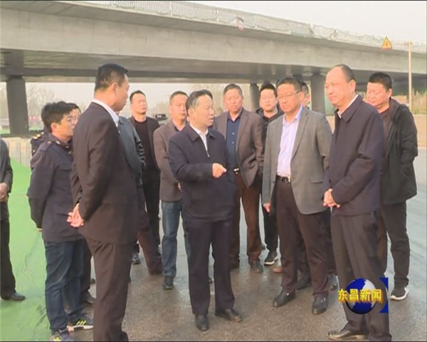 劉培國(guó)督導(dǎo)檢查國(guó)省干線道路揚(yáng)塵治理工作
