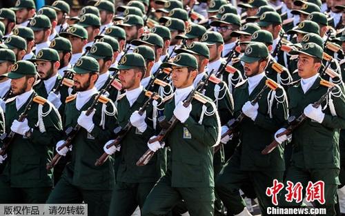 資料圖：伊朗伊斯蘭革命衛(wèi)隊(duì)。