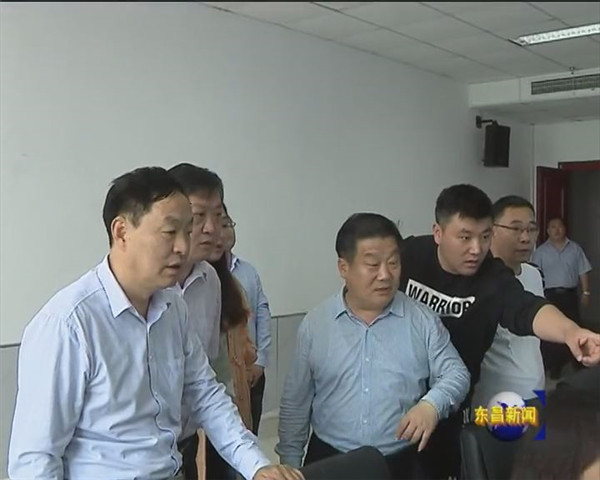 濟寧市任城區(qū)廣播電視臺來我區(qū)考察融媒體中心建設